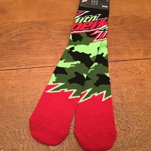 Mountain Dew Socks Brand New